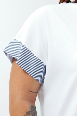 T-shirt oversize - Branco