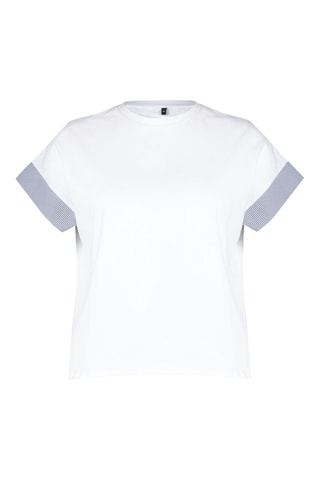 T-shirt oversize - Branco