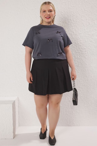 T-shirt oversize - Antracite