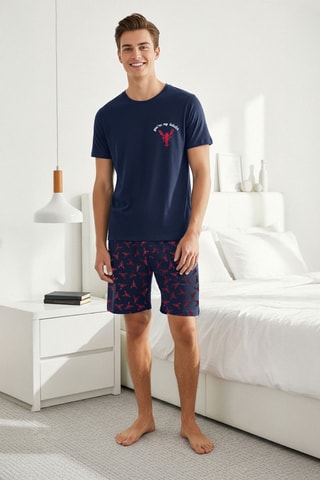 Pijama - Azul-marinho