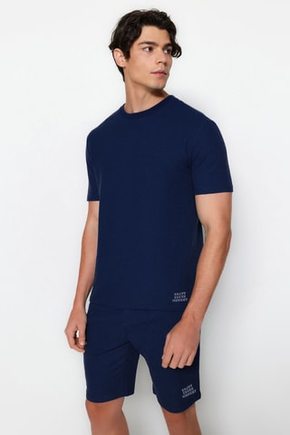Pijama - Azul-marinho