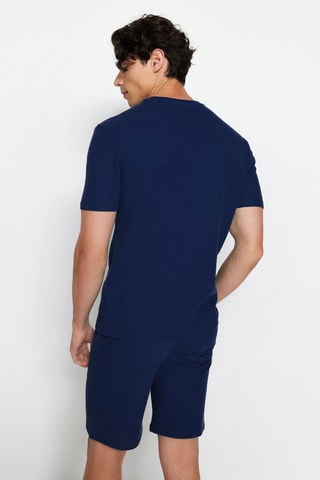 Pijama - Azul-marinho