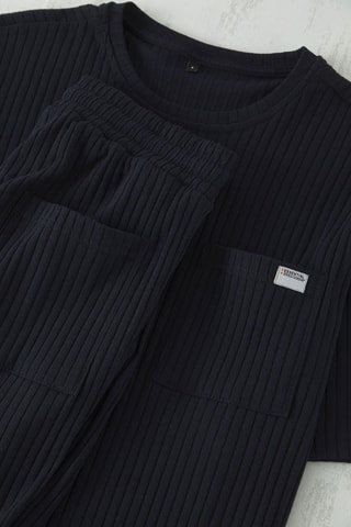 Pijama - Azul-marinho