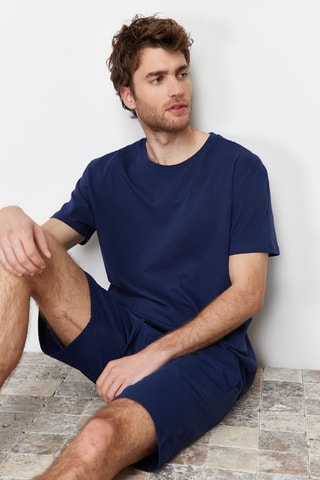 Pijama - Azul-marinho