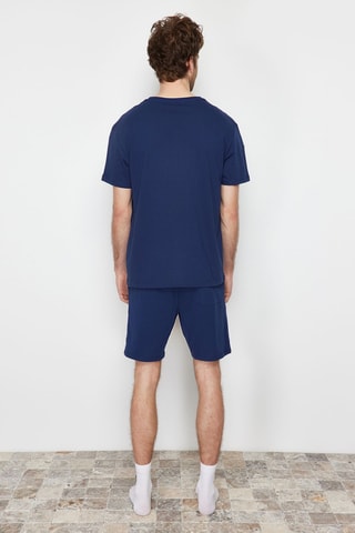 Pijama - Azul-marinho