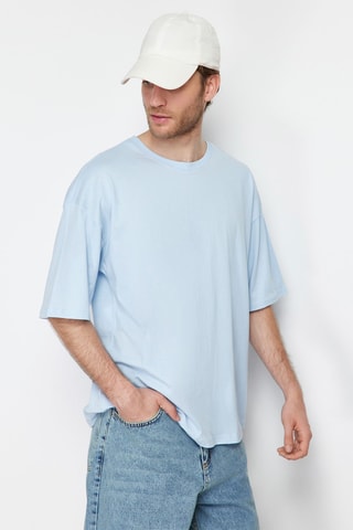 T-shirt - Azul-claro