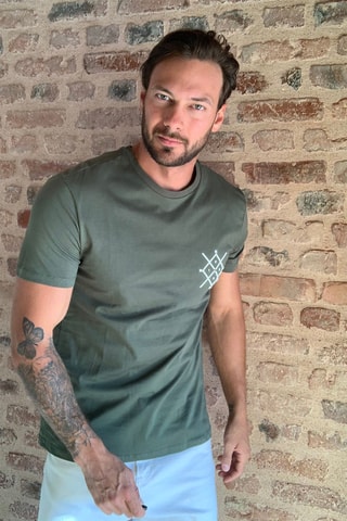T-shirt - Caqui