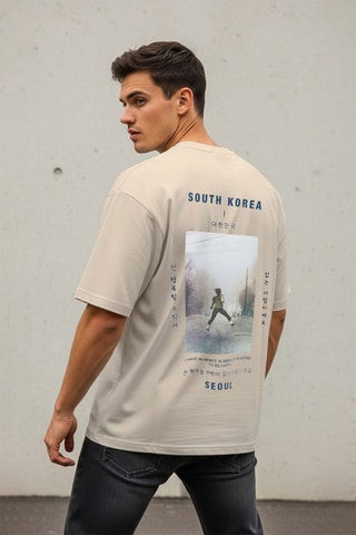 T-shirt - Cinzento