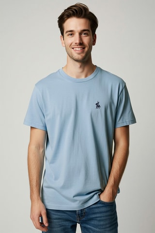 T-shirt - Azul-claro