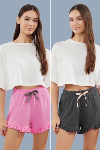 2 shorts de pyjama - Gris