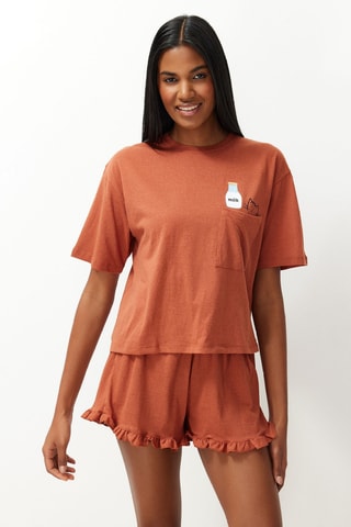 Pyjama - Rouge brique
