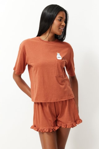 Pyjama - Rouge brique
