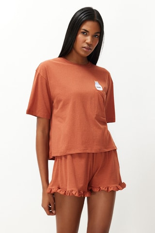 Pyjama - Rouge brique