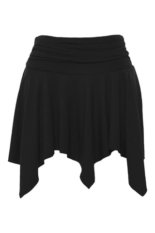 Saia assimétrica - Preto