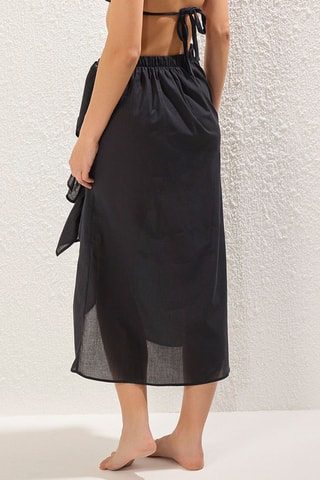 Saia midi - Preto