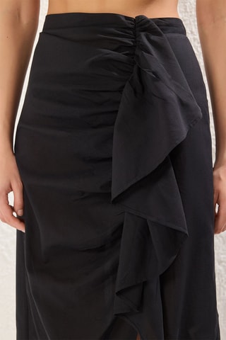 Saia midi - Preto