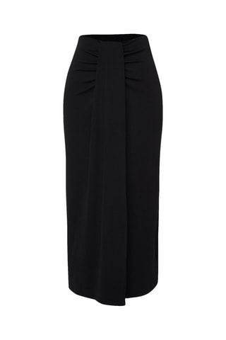 Saia midi - Preto