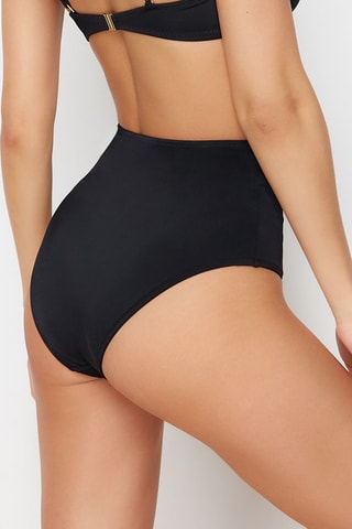 Culotte taille haute - Noir