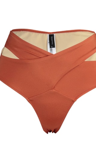 Culotte taille haute - Marron