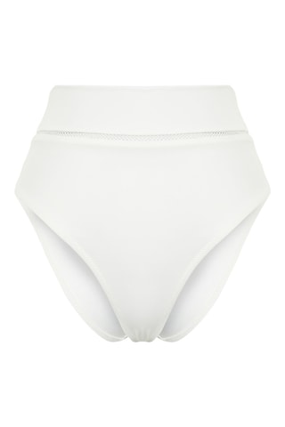 Culotte taille haute - Ecru