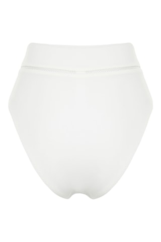 Culotte taille haute - Ecru