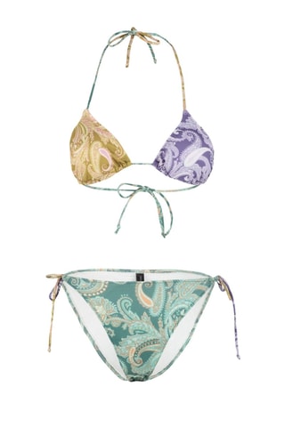 Maillot 2 pièces - Blanc et vert