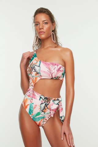Maillot 1 pièce - Rose poudré