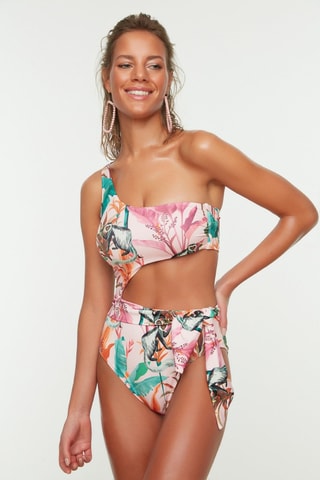 Maillot 1 pièce - Rose poudré