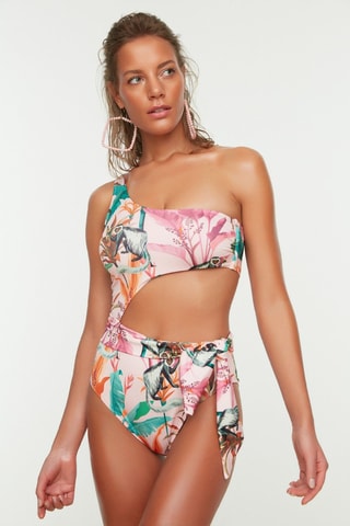 Maillot 1 pièce - Rose poudré