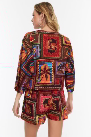 Camisa e calções - Ferrugem