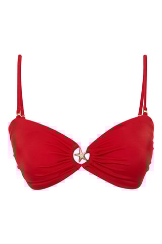Parte de cima de biquíni - Vermelho