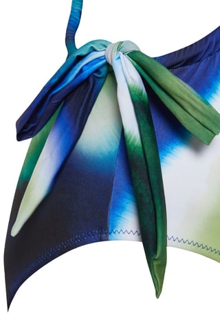 Fato de banho tie and dye - Branco e azul