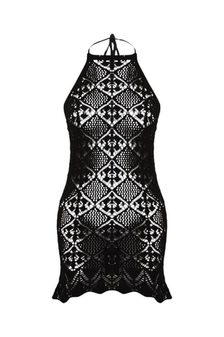Vestido justo - Preto