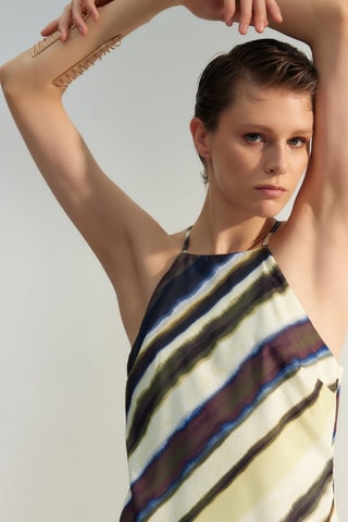 Robe longue - Beige