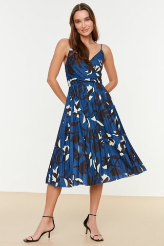 Vestido estilo patinadora - Azul