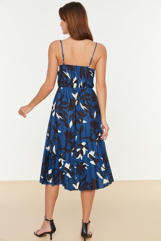Vestido estilo patinadora - Azul