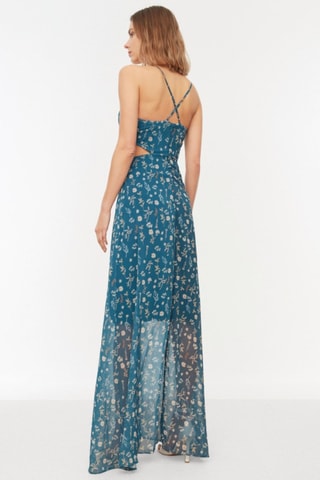 Vestido comprido - Azul