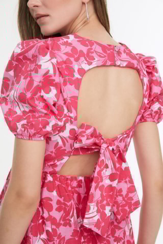 Vestido estilo patinadora - Rosa