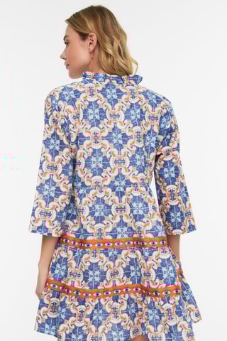 Vestido estilo patinadora - Azul
