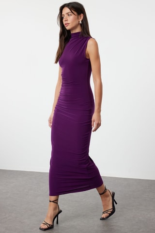 Vestido comprido - Violeta