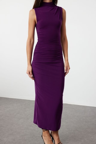 Vestido comprido - Violeta