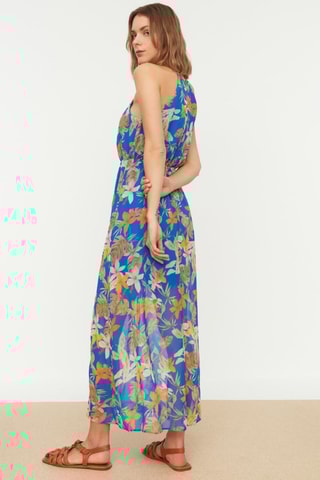 Robe longue - Bleu marine