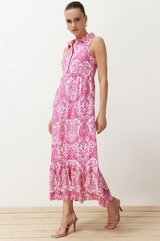 Vestido comprido - Rosa