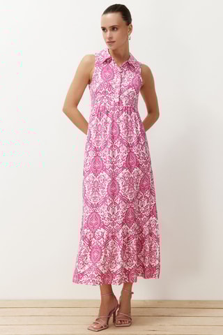 Vestido comprido - Rosa