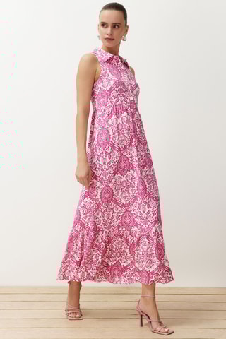 Vestido comprido - Rosa