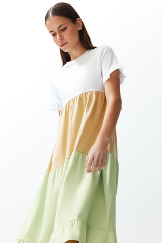 Vestido estilo patinadora - Branco