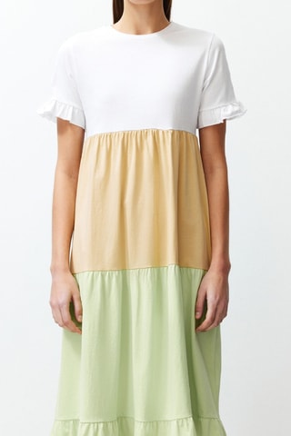Vestido estilo patinadora - Branco