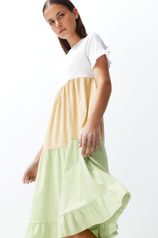 Vestido estilo patinadora - Branco