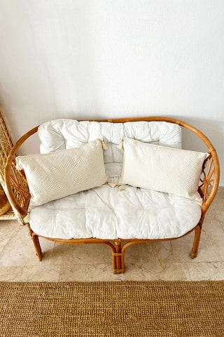 Coussin Bulsansi - 30 x 50 cm - Beige