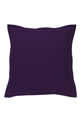 Fronha em cetim de algodão 120 fios/cm² - Violeta - 65 x 65 cm